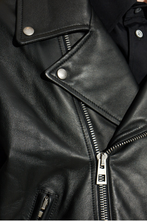 Loewe Leather insulated jacket
