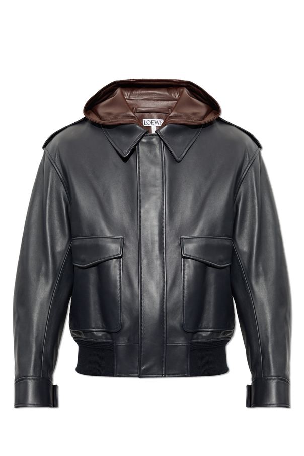 Leather jacket od Loewe
