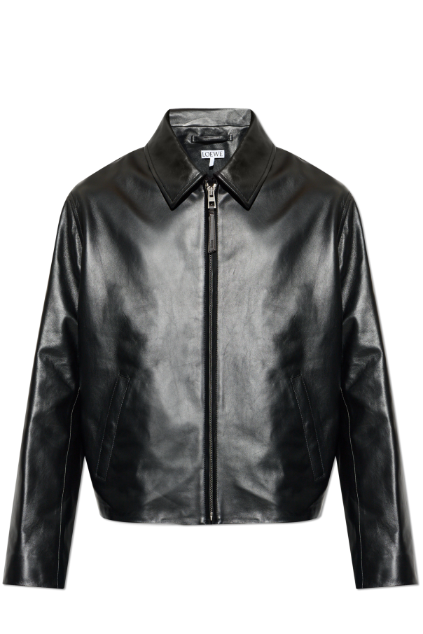 Leather jacket od Loewe