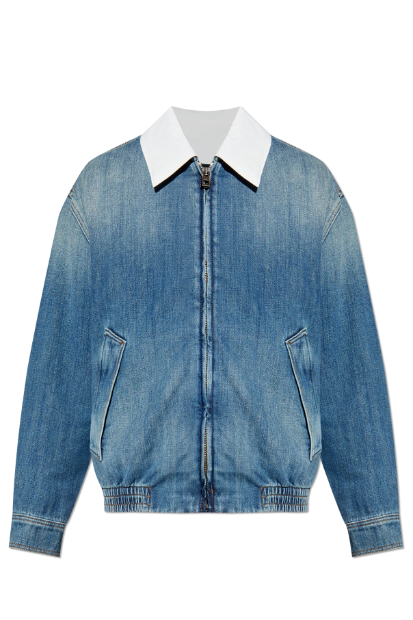 Denim jacket with collar od Loewe