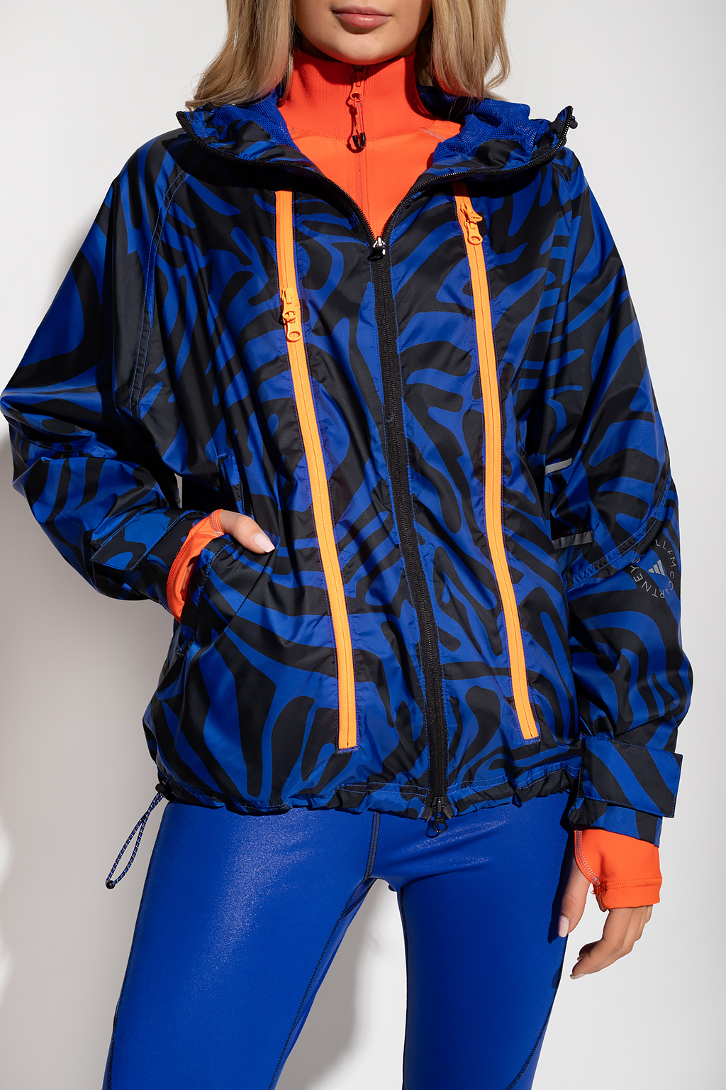 adidas free by Stella McCartney Training jacket with animal motif