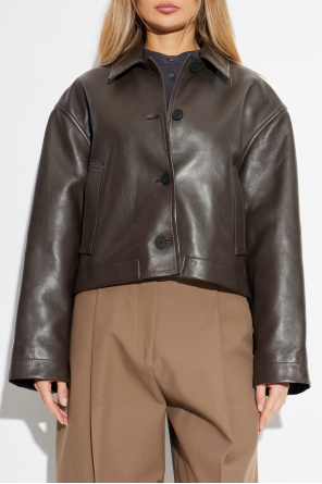 Studio Nicholson Leather jacket `Hain`