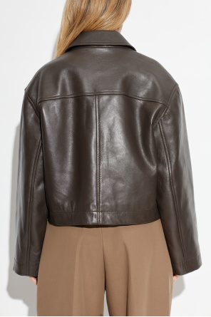 Studio Nicholson Leather jacket `Hain`