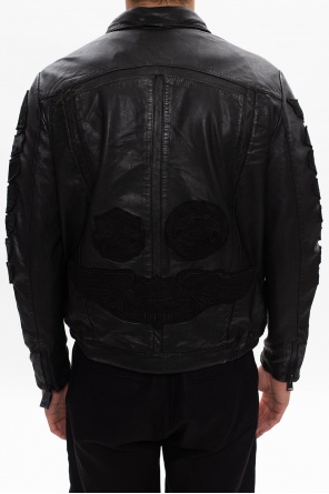 AllSaints ‘Harley’ leather bon jacket