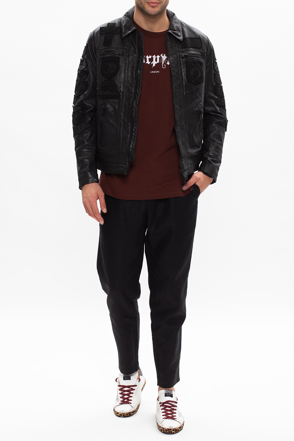 AllSaints ‘Harley’ leather jacket