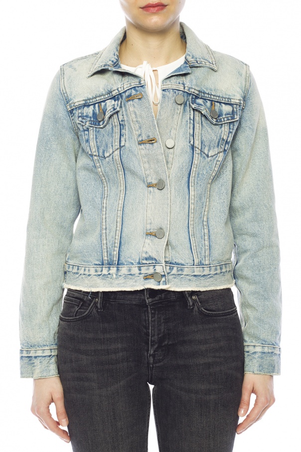 all saints hay denim jacket