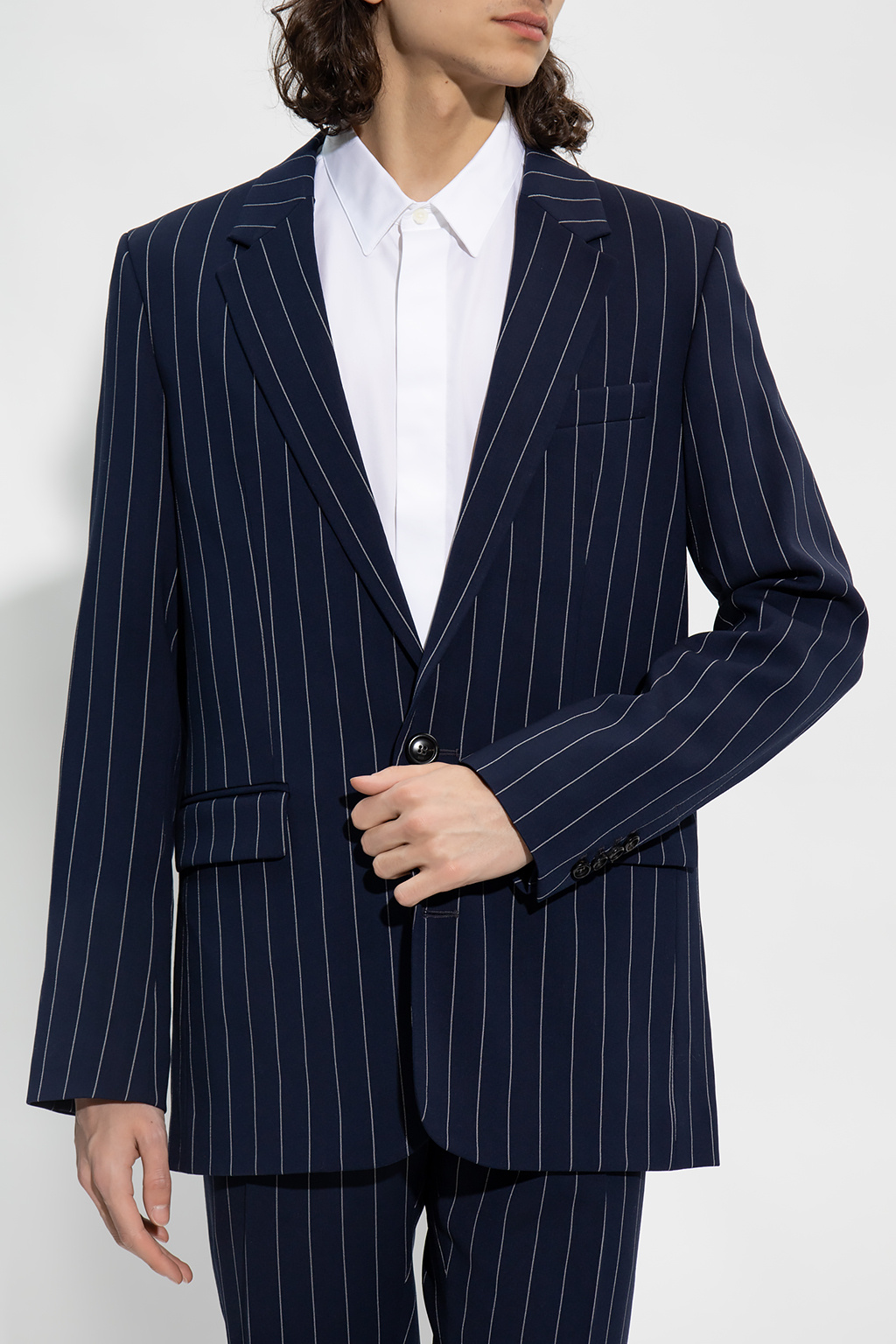 clothing women lighters 45 usb wallets Pinstripe blazer