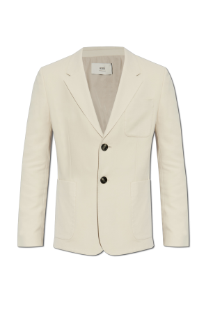 Blazer with open lapels