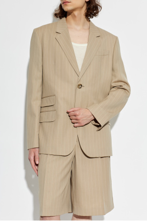 Ami Alexandre Mattiussi Wool blazer with single vent