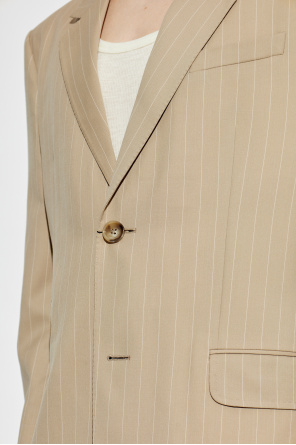 Ami Alexandre Mattiussi Wool blazer with single vent