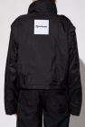 Reebok x Victoria Beckham BLACK Cropped jacket with logo