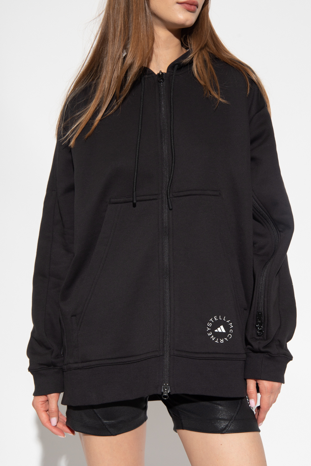 ADIDAS by Stella McCartney Logo-printed hoodie