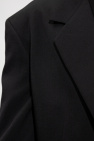 Yohji Yamamoto BLACK Relaxed-fitting blazer