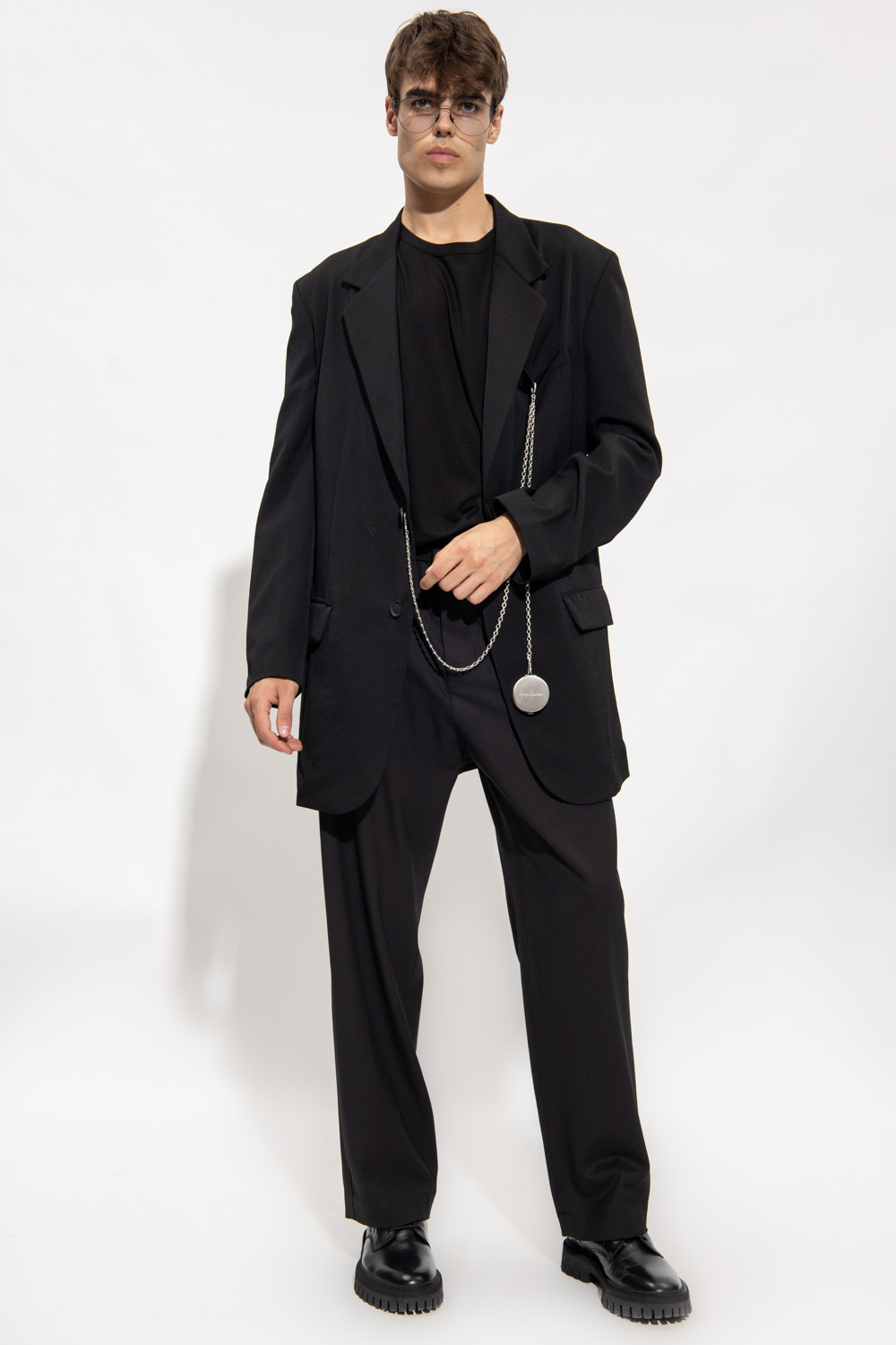 Yohji Yamamoto Relaxed-fitting blazer