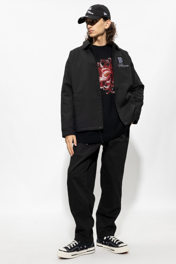 Yohji Yamamoto vetements label detail cotton t shirt item