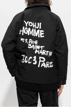Yohji Yamamoto Puffer Cotone jacket with logo