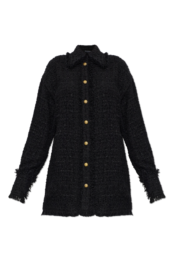 Tweed shirt od Balmain