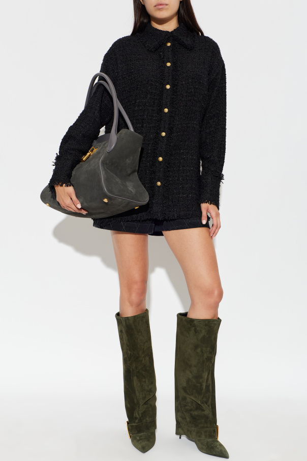 Balmain Tweed shirt