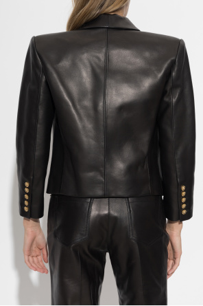 Balmain Skórzana kurtka