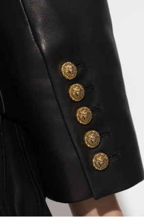 Balmain Skórzana kurtka