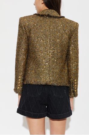 Balmain Tweed blazer with sequins