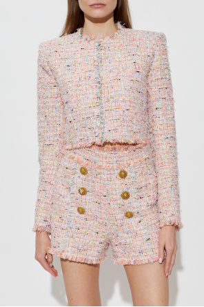 Balmain Short tweed blazer
