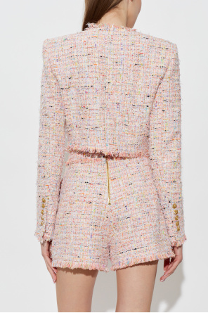 Balmain Short tweed blazer