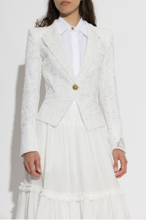Balmain Koronkowa marynarka