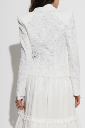 Balmain Koronkowa marynarka