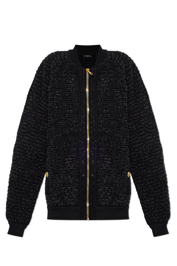 Tweed cardigan od Balmain