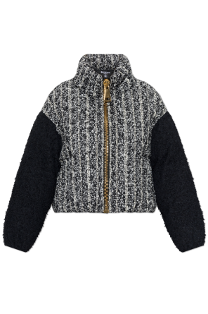 Insulated tweed jacket