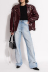 HALFBOY BURGUNDY Leather jacket