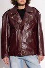 HALFBOY BURGUNDY Leather jacket