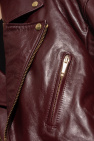 HALFBOY BURGUNDY Leather jacket