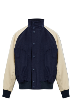 Chaqueta ‘bomber’ de lana