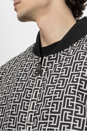 Balmain Kurtka typu `bomber`