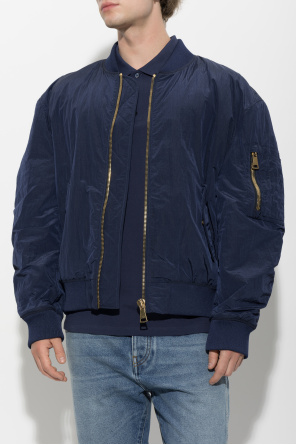 Balmain Kurtka typu `bomber`