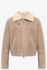Ami Alexandre Mattiussi Shearling jacket with pockets