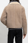 Ami Alexandre Mattiussi Shearling jacket with pockets