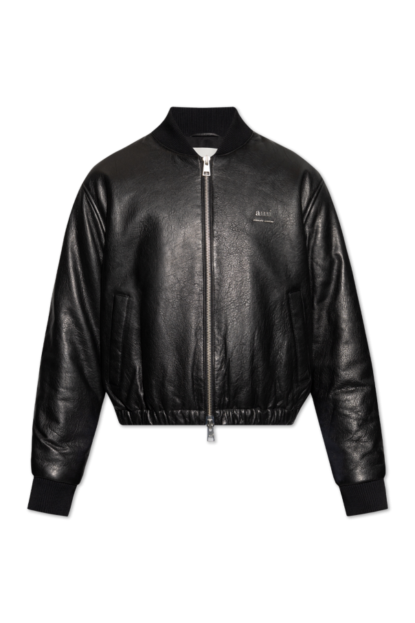 Ami Alexandre Mattiussi Leather jacket