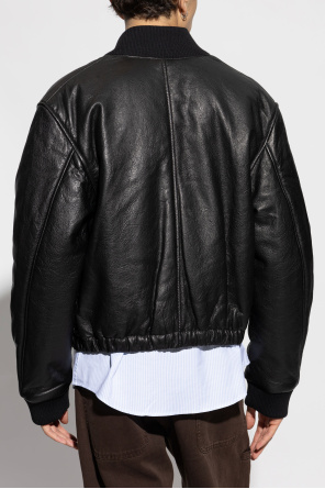 Ami Alexandre Mattiussi Leather jacket