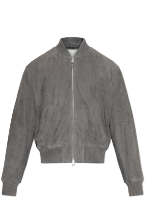 Chaqueta bomber de ante