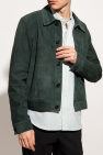 Man Ivory Denim Jacket Suede jacket