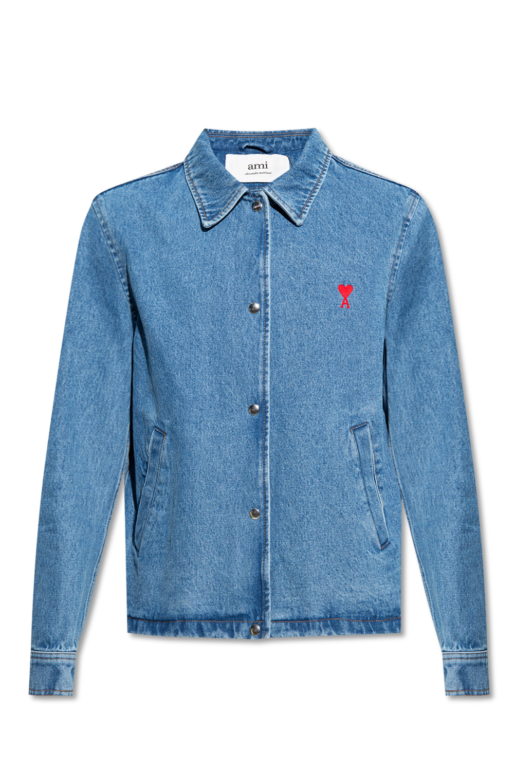 Jordan Essentials Womens T-Shirt Denim aviator jacket with logo