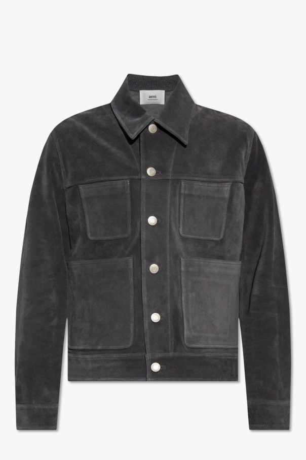 Ami Alexandre Mattiussi Suede jacket