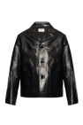 Ami Alexandre Mattiussi BLACK Leather jacket