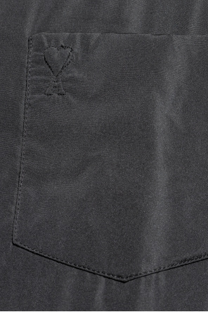 Ami Alexandre Mattiussi Gefütterte Jacke mit gesticktem Logo