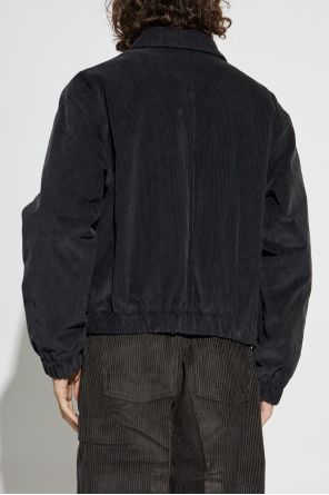 Ami Alexandre Mattiussi Corduroy jacket with embroidered logo