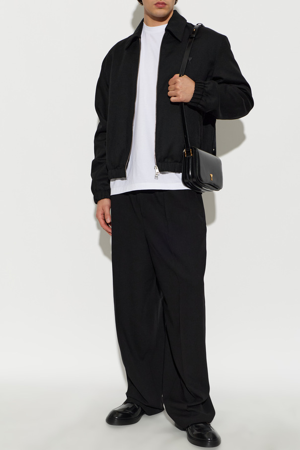 Ami Alexandre Mattiussi Wool bomber jacket