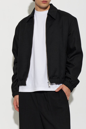 Ami Alexandre Mattiussi Wool bomber jacket